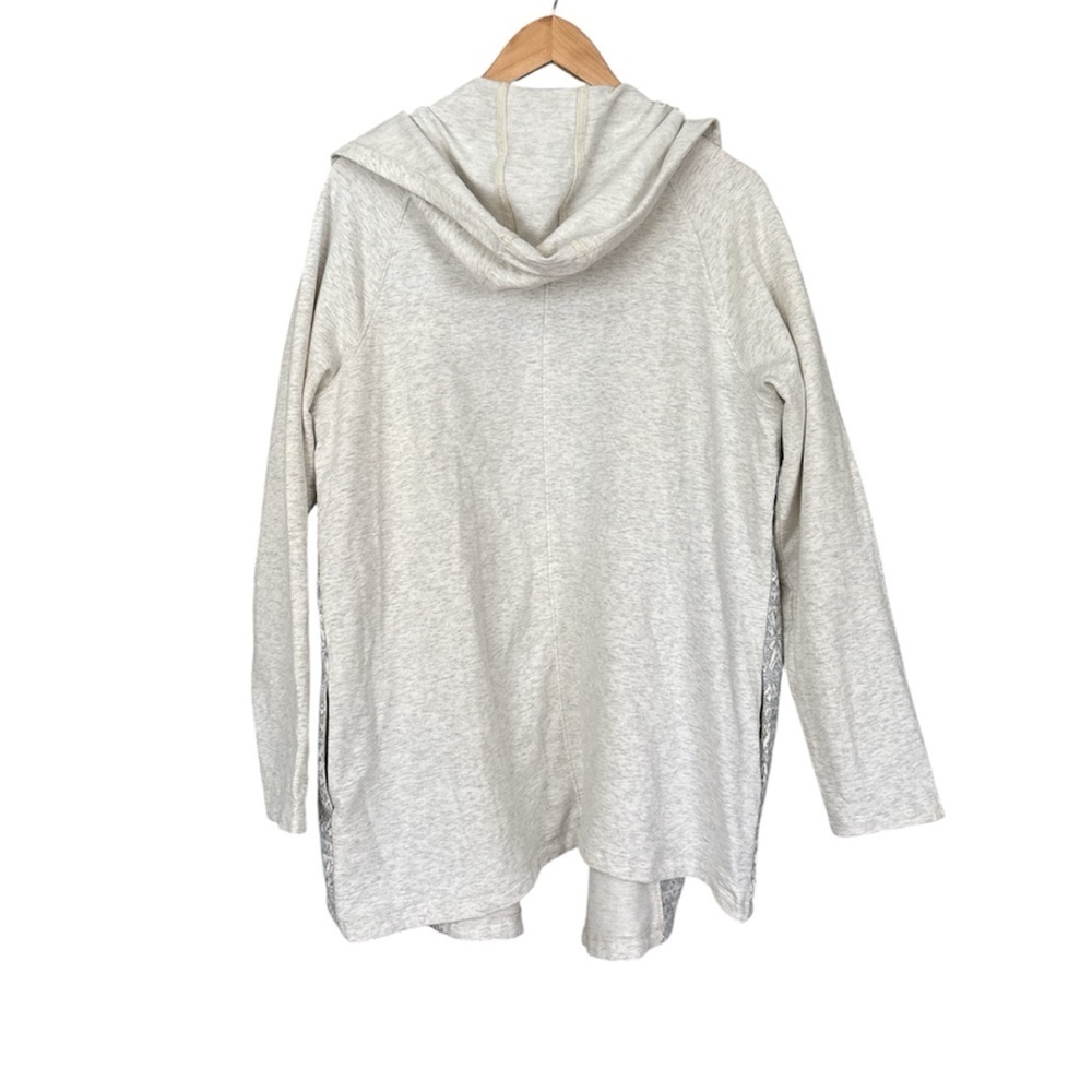 NWT L.L. Bean Fair Isle Open Front Hooded Cardigan - Women’s, XL Reg - Picture 7 of 11